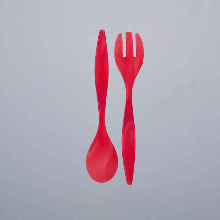 مجموعة ملاعق التقديم الأكريليك