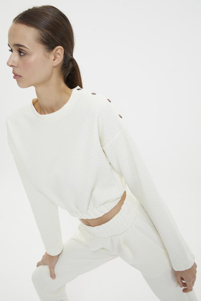 بلوزة فوتر قصيرة