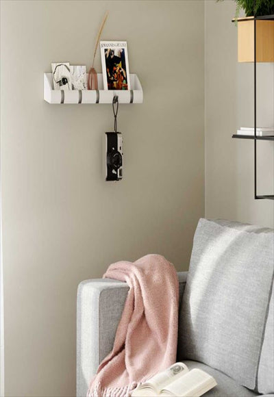 Large white Cubby rack and stand