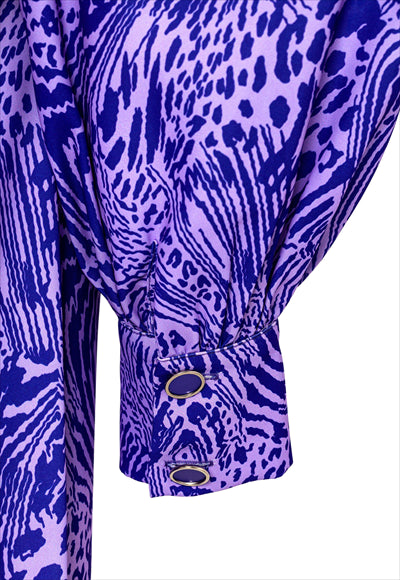 فستان منقوش