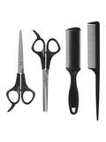 Hair cutting scissors set