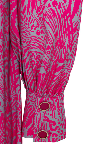 فستان منقوش