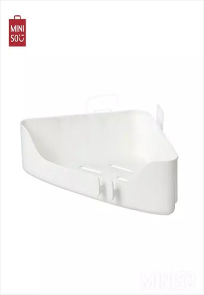 Triple bathroom storage shelf