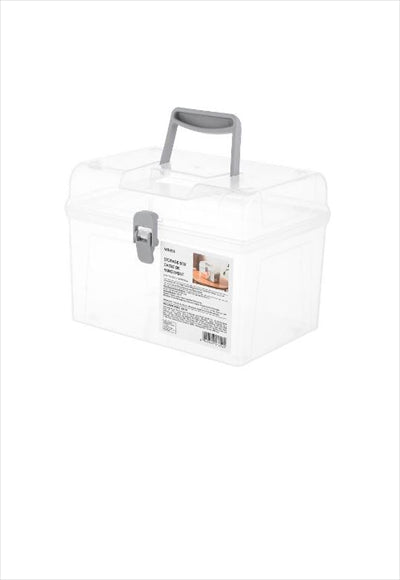 Large storage box with lid