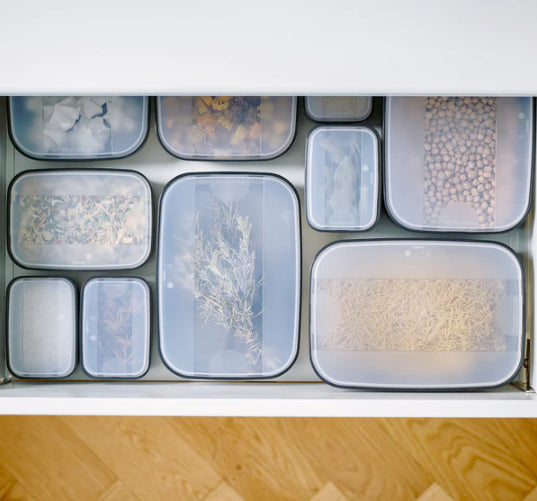 علبة تخزين- للجارور و الخزانة - مستطيل- 700 مل