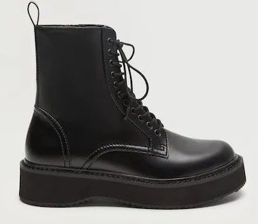 winter leather shoes