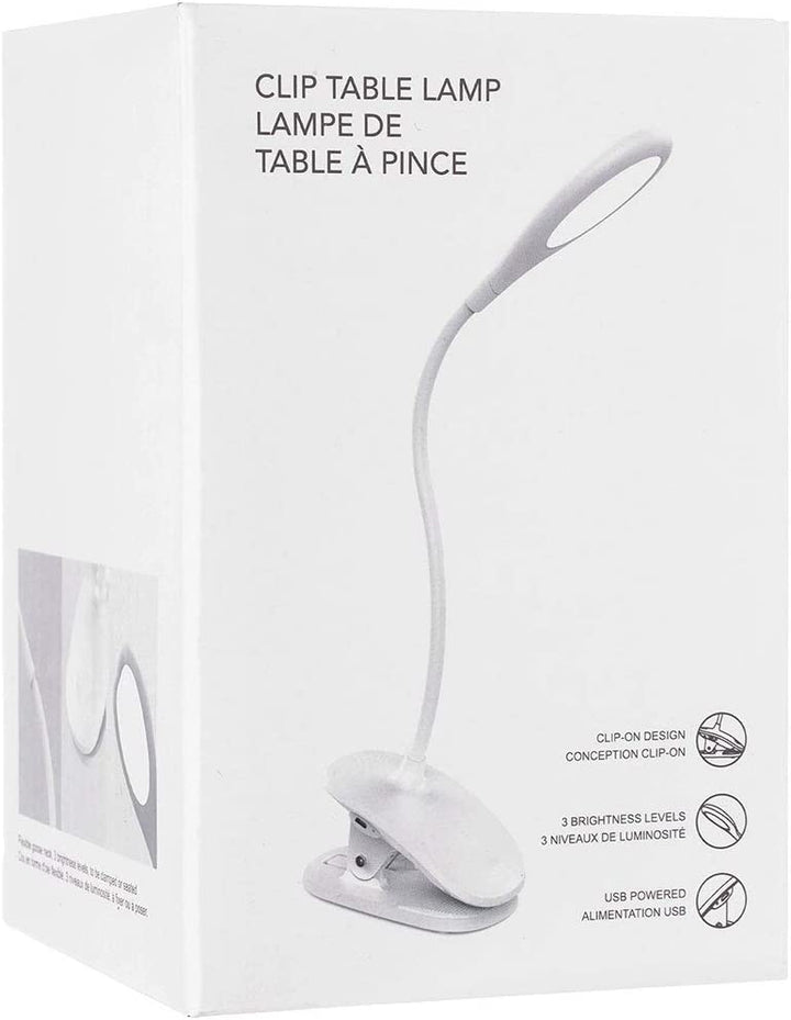 مصباح طاولة مشبك