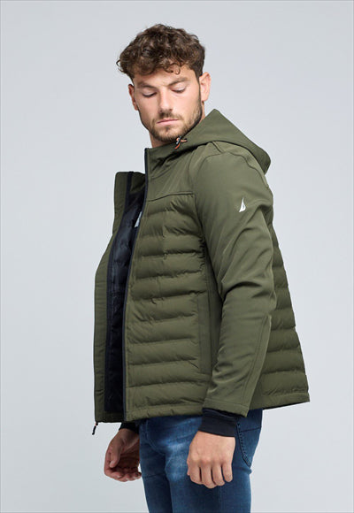N.S-DETACHABLE HOODED SHERPA B
