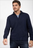 N.S-KNITTED CARDIGAN-NAVY