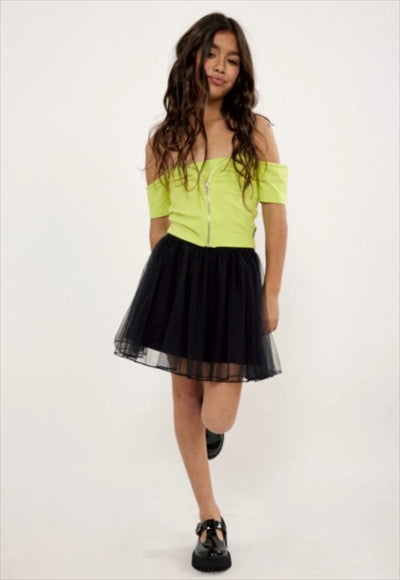 تنورة تول بطبقات دائرية