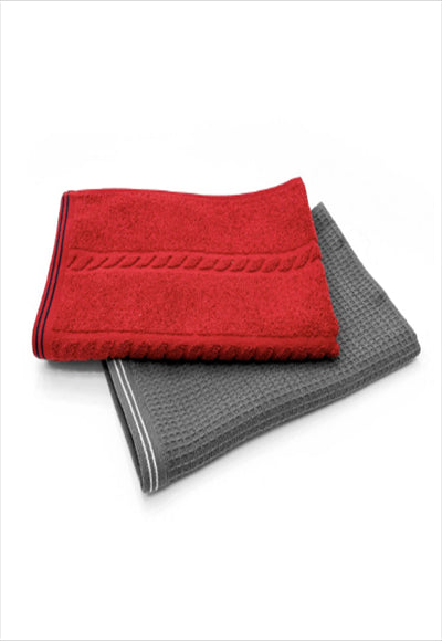 Pack of two kitchen towels