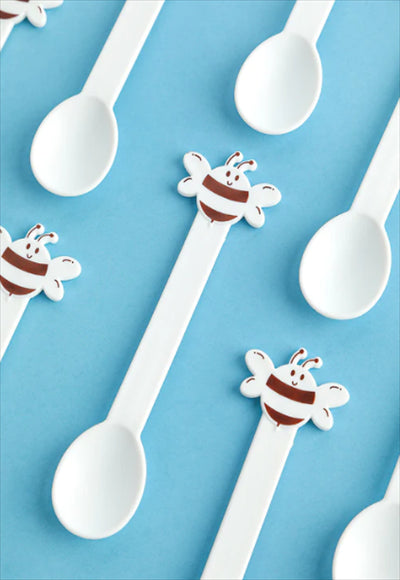 ملعقة سلسلة النحل - 12 قطعة