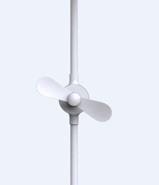 مصباح مكتب مع مروحة