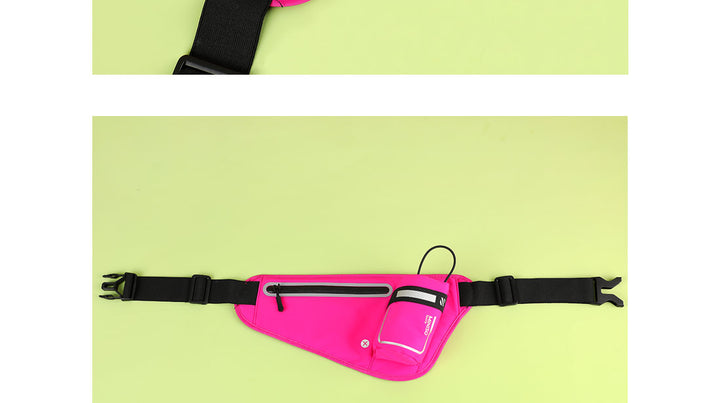 حقيبة الخصر الرياضية (أحمر وردي)