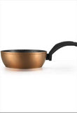 30cm forged fry pan 3mm Copper