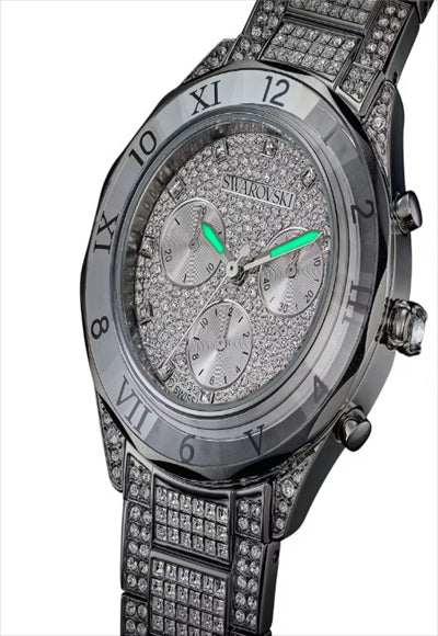 Crystal-Studded Watch