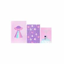 مجموعة كتب مخيطة بالغرز (3 قطع)