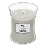 Lavender and cedar scented candle