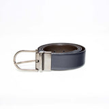 Double-sided leather belt