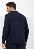 N.S-KNITTED CARDIGAN-NAVY