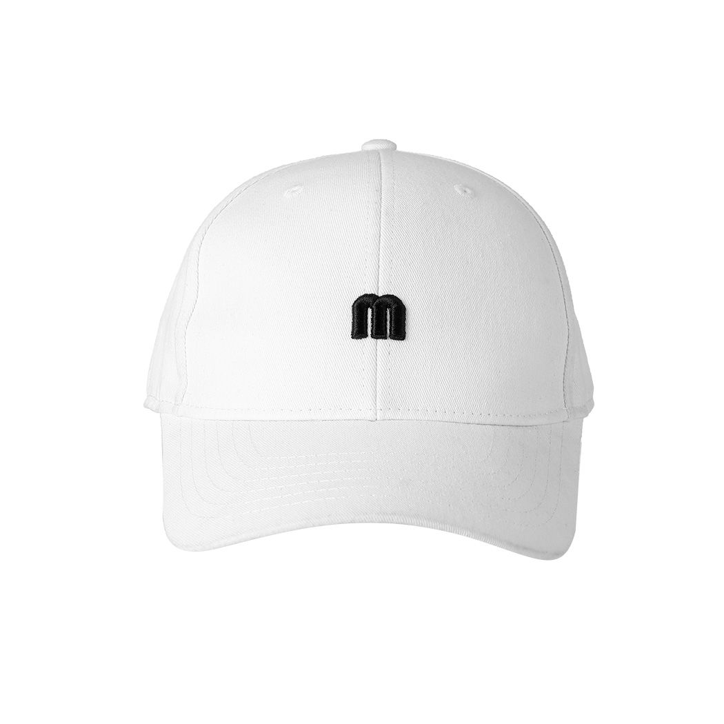 mقبعة بيسبول قطنية مطرزة بحرف