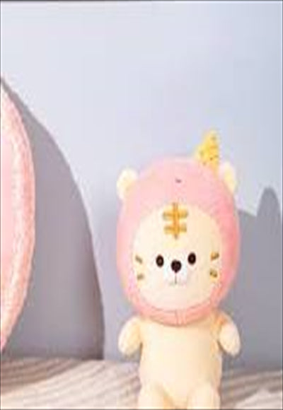 لعبة ميني فاميلي فالنتاين سيريز آيس كريم نمر جالس (وردي)