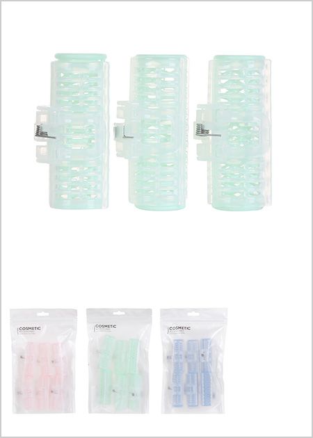 بكرات شعر عصرية صغيرة (6 قطع)