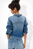 I'm coming jeans jacket