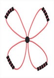 موسع مطاطي لأحزمة المقاومة الرياضية من MINISO (أحمر مرجاني)
