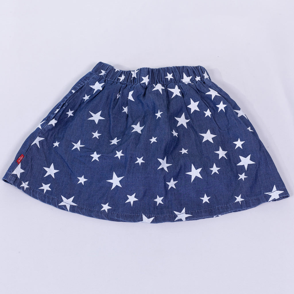 تنورة بطباعة نجوم