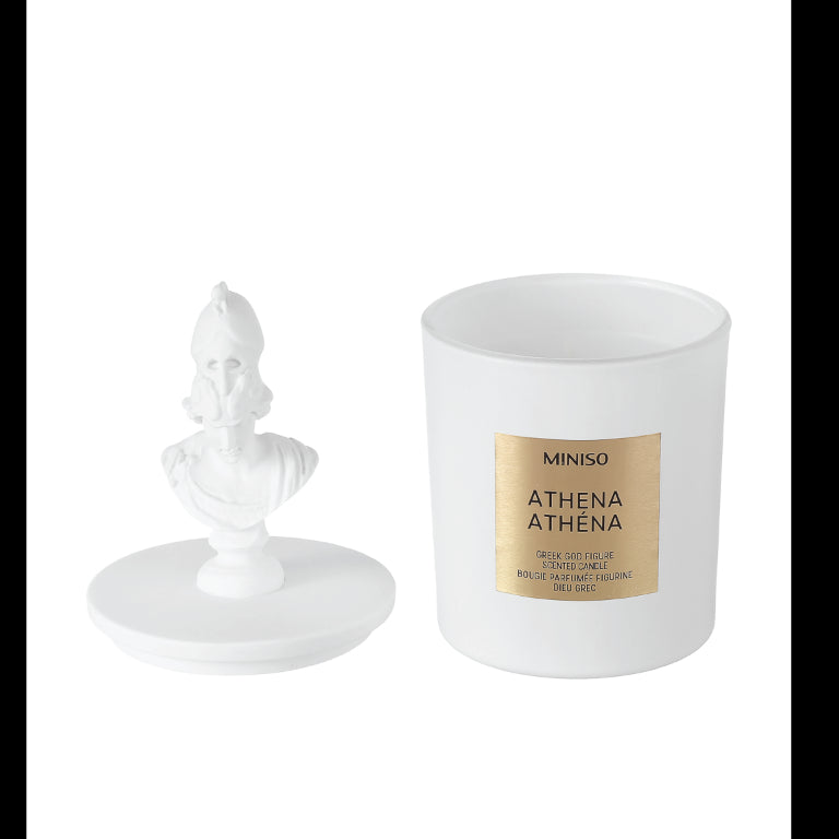شمعة معطرة على شكل إله يوناني من سلسلة النحت (أثينا)