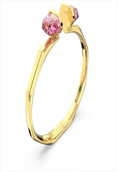 اسوارة مرصع بكرستالة زهرية