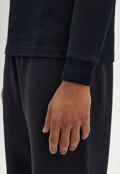 بلوزة بولو كم طويل