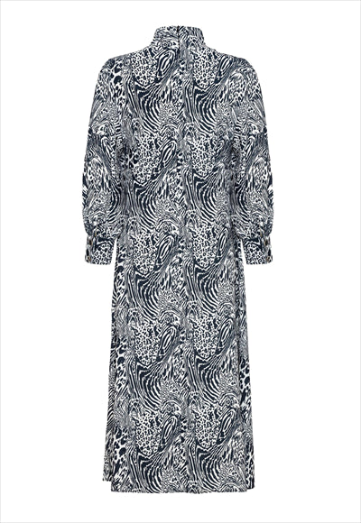 فستان منقوش