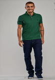 N.S-S/S SOLID SLIM FIT POLO-HU