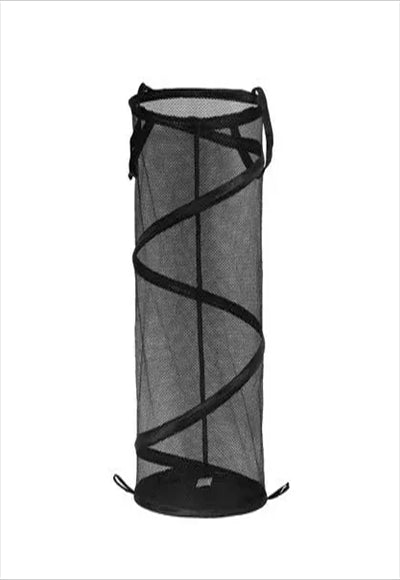 Black laundry basket