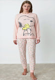 LIC SNOOPY LS PANT SET