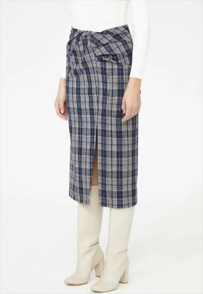 تنورة ميدي متماسكة