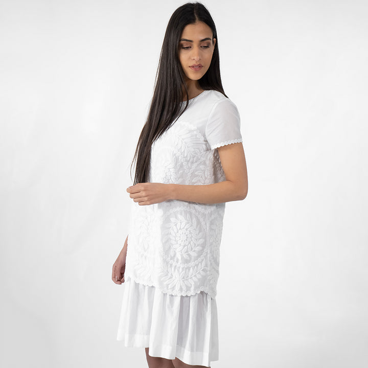 فستان بكشكش