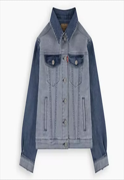 سترة للمراهقين داخل وخارج سترة سائق الشاحنة كبيرة الحجم