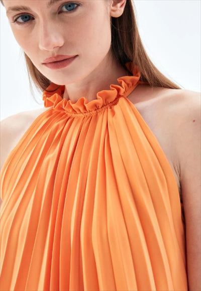 lined chiffon blouse