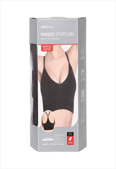 Sports Bra (Black XXL)