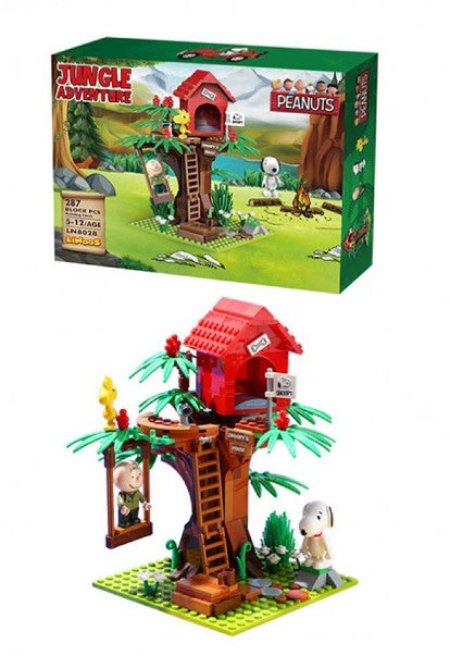 مكعبات بناء مغامرة الغابة من سنوبي