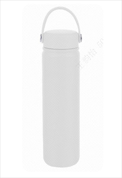 زجاجة ماء ستانلس ستيل مع مقبض للرياضة