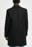 Long wool jacket