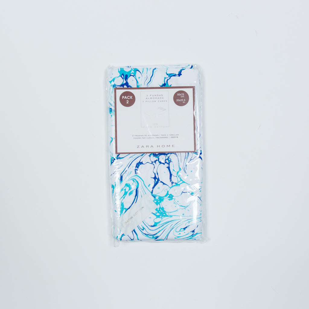 اوجه  وسادتين سرير