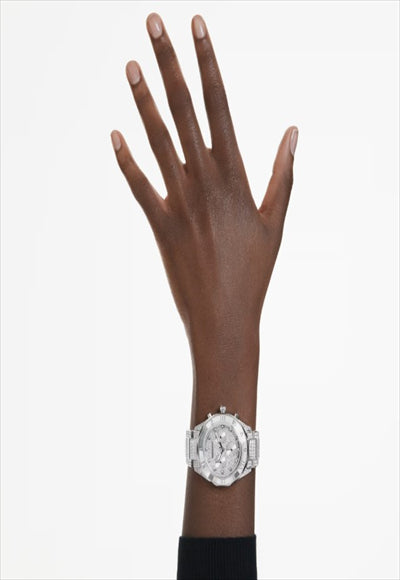 Crystal-Studded Watch