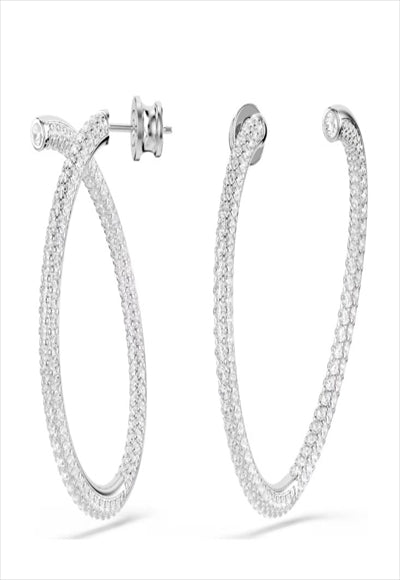 حلق مرصع بالكريستال