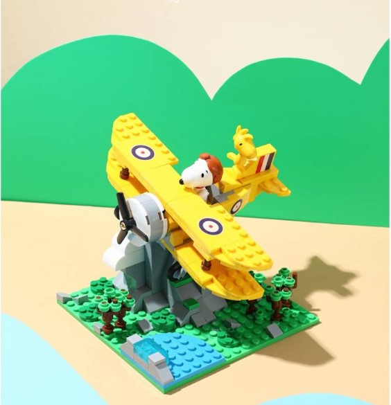 مكعبات بناء مغامرة الغابة من سنوبي أ