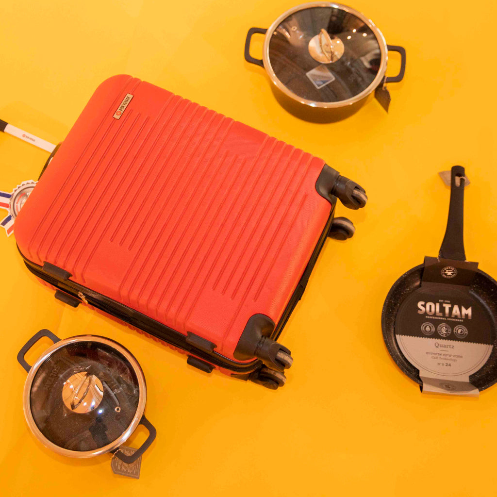 طقم (5) قطع احمر